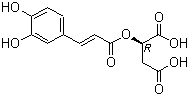 (R)-[[3-(3,4-二羟基苯基)-1-氧代-2-丙烯基]氧基]-丁二酸分子结构 (CAS 149197-97-7)