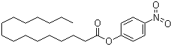 4-硝基苯基棕榈酸酯分子结构 (CAS 1492-30-4)