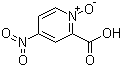 4-硝基吡啶-2-甲酸 1-氧化物分子结构 (CAS 14933-78-9)