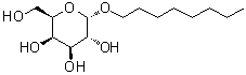 structure of CAS# 149342-80-3, Octyl alpha-D-galactopyranoside;1-O-Octyl-alpha-D-galactopyranoside; Octyl alpha-galactoside