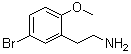 5-Bromo-2-methoxybenzeneethanamine molecular structure (CAS 149488-99-3)