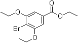 Ethyl 4-bromo-3,5-diethoxybenzoate molecular structure (CAS 149517-92-0)