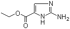 Ethyl 2-amino-1H-imidazole-5-carboxylate molecular structure (CAS 149520-94-5)