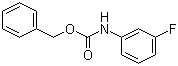 structure of CAS# 149524-47-0, (3-Fluorophenyl)carbamic acid benzyl ester