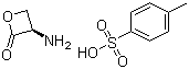 (3R)-3-Amino-2-oxetanone 4-methylbenzenesulfonate  molecular structure (CAS 149572-97-4)