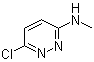 结构式 CAS# 14959-32-1, 3-氯-6-(甲基氨基)哒嗪