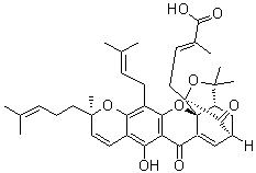 R-Isogambogic acid molecular structure (CAS 149655-52-7)