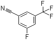 3-Fluoro-5-(trifluoromethyl)benzonitrile molecular structure (CAS 149793-69-1)