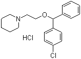 结构式 CAS# 14984-68-0, 盐酸氯哌斯丁