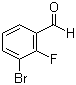 3-Bromo-2-fluorobenzaldehyde molecular structure (CAS 149947-15-9)