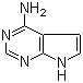 结构式 CAS# 1500-85-2, 4-氨基-7H-吡咯[2,3-d]嘧啶