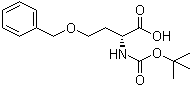 N-[(1,1-Dimethylethoxy)carbonyl]-O-(phenylmethyl)-D-homoserine molecular structure (CAS 150009-60-2)