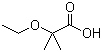 结构式 CAS# 15001-71-5, 2-乙氧基-2-甲基丙酸