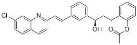 Montelukast Impurity 40 molecular structure (CAS 150026-73-6)