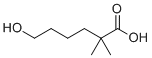 6-hydroxy-2,2-dimethyl-Hexanoic acid molecular structure (CAS 1500477-45-1)