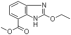 Methyl 2-ethoxybenzimidazole-7-carboxylate molecular structure (CAS 150058-27-8)