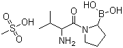 Talabostat mesylate molecular structure (CAS 150080-09-4)