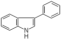 3-苯基-1H-吲哚分子结构 (CAS 1504-16-1)