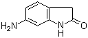 6-Amino-1,3-dihydro-2H-indol-2-one molecular structure (CAS 150544-04-0)