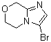 3-溴-5,6-二氢-8H-咪唑并[2,1-c][1,4]恶嗪分子结构 (CAS 1505641-47-3)