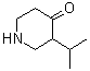 3-异丙基-4-哌啶酮分子结构 (CAS 150668-81-8)