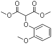 2-(2-甲氧基苯氧基)丙二酸二甲酯分子结构 (CAS 150726-89-9)