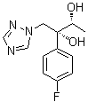 [R-(R*,R*)]-2-(4-Fluorophenyl)-1-(1H-1,2,4-triazol-1-yl)-2,3-butanediol molecular structure (CAS 150803-08-0)