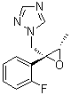 (2R,3S)-2-(2-Fluorophenyl)-3-methyl-2-(1H-1,2,4-triazol-1-yl)methyloxirane molecular structure (CAS 150803-17-1)
