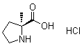 2-Methyl-L-proline hydrochloride molecular structure (CAS 1508261-86-6)