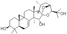 7,8-二去氢升麻醇分子结构 (CAS 150972-72-8)