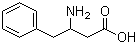 3-氨基-4-苯基丁酸分子结构 (CAS 15099-85-1)