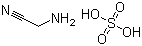 Aminoacetonitrile hydrogensulfate molecular structure (CAS 151-63-3)