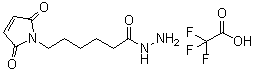 epsilon-Maleimidocaproyl hydrazide mono(trifluoroacetate) molecular structure (CAS 151038-94-7)