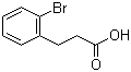 3-(2-Bromophenyl)propionic acid molecular structure (CAS 15115-58-9)
