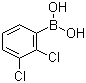 结构式 CAS# 151169-74-3, 2,3-二氯苯硼酸
