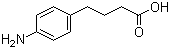 structure of CAS# 15118-60-2, 4-(4-Aminophenyl)butyric acid