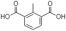 structure of CAS# 15120-47-5, 2-Methylisophthalic acid;2-Methyl-1,3-benzenedicarboxylic acid