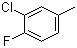 3-Chloro-4-fluorotoluene molecular structure (CAS 1513-25-3)