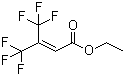 Ethyl 4,4,4-trifluoro-3-(trifluoromethyl)crotonate molecular structure (CAS 1513-60-6)