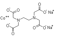 structure of CAS# 15137-09-4, EDTA cobalt disodium salt;Cobalt disodium ethylenediaminetetraacetate