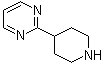 structure of CAS# 151389-25-2, 2-(Piperidin-4-yl)pyrimidine
