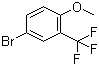 4-Bromo-2-(trifluoromethyl)anisole molecular structure (CAS 1514-11-0)