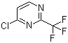 4-Chloro-2-trifluoromethyl-pyrimidine molecular structure (CAS 1514-96-1)