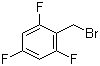 structure of CAS# 151411-98-2, 2,4,6-Trifluorobenzyl bromide;2-(Bromomethyl)-1,3,5-trifluorobenzene