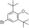 4-Bromo-2,6-di-tert-butylanisole molecular structure (CAS 1516-96-7)