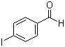 structure of CAS# 15164-44-0, 4-Iodobenzaldehyde;p-Iodobenzaldehyde