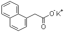 structure of CAS# 15165-79-4, alpha-Naphthylacetic acid potassium salt;Potassium alpha-naphthaleneacetate; Potassium alpha-naphthylacetate; alpha-Naphthaleneacetic acid potassium salt