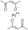 Platinum bis(acetylacetonate) molecular structure (CAS 15170-57-7)