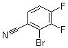 2-Bromo-3,4-difluorobenzonitrile molecular structure (CAS 1517611-20-9)