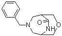 7-Benzyl-3-oxa-7,9-diazabicyclo[3.3.2]decan-10-one molecular structure (CAS 151833-70-4)